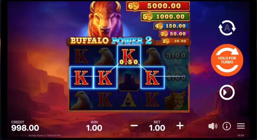 Buffalo Power 2 mobile gameplay